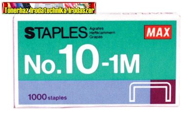 MAX Tűzőkapocs -No.10. (10-1m) 1000db/dob