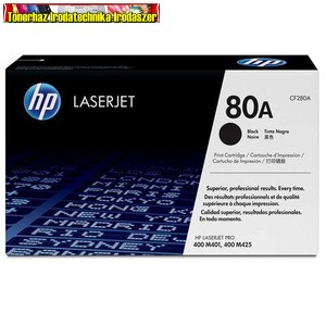 Hp CF280A eredeti lézertoner 2,7K