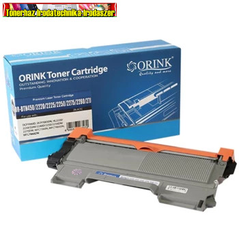 Brother TN-2220 utángyártott toner Orink Prémium 2600 old(5%) (TN2220,TN 2220) (TN450)