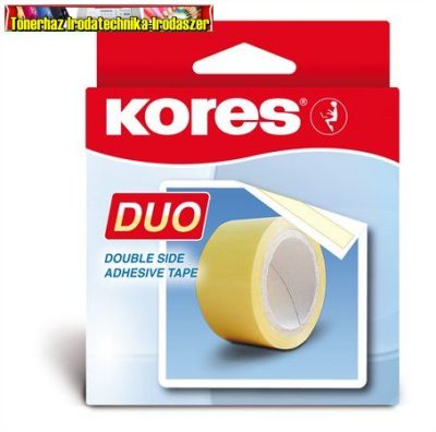 Kores Duo kétoldalas ragasztószalag, 5m x 30mm (55530)