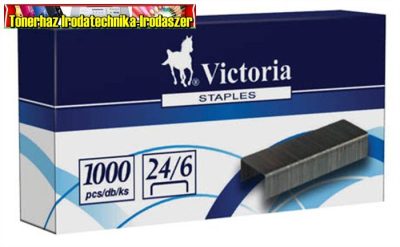 Tűzőkapocs 24/6mm 1000db/dob Victoria