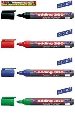 EDDING 360 Táblafilc utántölthető,kerek ,kül. színben