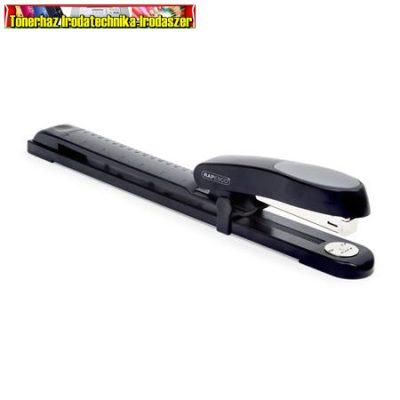 RAPESCO Manta Ray Tűzőgép, hosszúkaros, 24/6, 26/6, 20 lap, fekete