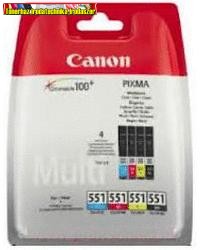 Canon CLI-551 multipack (BK,C,M,Y) eredeti tintapatron (CLI551,CLI 551)