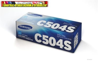 Samsung CLP-415,CLP-415,CLX-4195 C504S Cyan eredeti toner (504,CLP415,CLP415,CLX4195) 504S