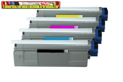  OKI C610 Utángyártott Lézertonerek (black,cyan,yellow,magenta)