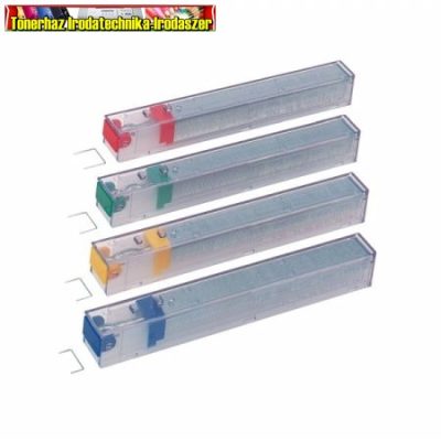Tűzőkapocs patron, LEITZ K10, zöld, 5x210 kapocs 55930000