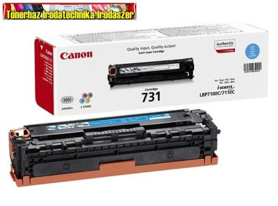Canon CRG-731 eredeti toner CYAN (CRG731,CRG 731) 1,5k