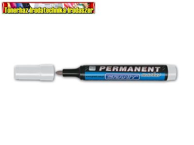 Granit G96/860 alkoholos filc vastag ,kerek hegy,fehér szín