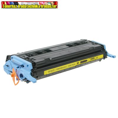 Utángyártott Q6002A toner yellow HP nyomtatóhoz