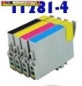 Epson T1281,T1282,T1283,T1284 utángyártott tintapatronok 9ml/szín