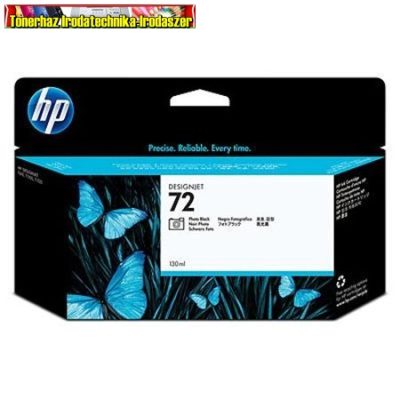 Hp C9370A No.72 eredeti tintapatron Photo Black 130ml
