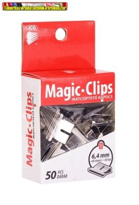  ICO Magic Clip Kapocs, 6,4 mm 50db/dob