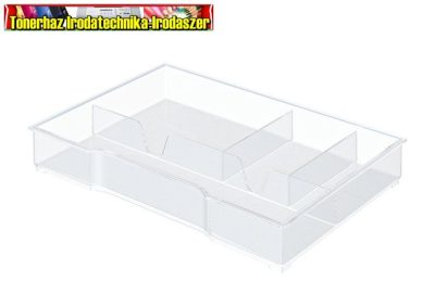 LEITZ, áttetsző Rendszerező tálca Plus Wow Cube, fiókos irattárolókhoz, 