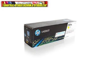Hp eredeti CF402A Yellow toner 1,4K 201A