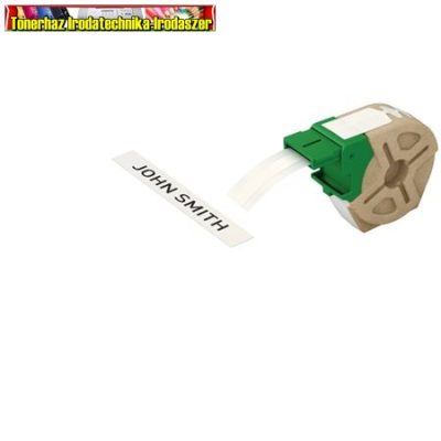 LEITZ Icon Etikett, folyamatos, papír, öntapadó, 12 mm x 22 m, fehér 701100011