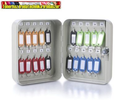 Kulcsszekrény, 20 kulcs, DONAU