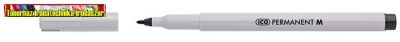 Alkoholos marker, OHP, 1 mm, M, ICO, fekete