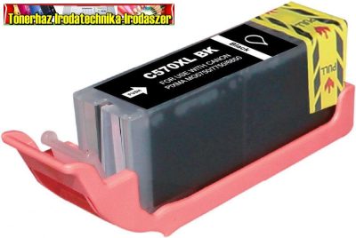 CANON UTÁNGYÁRTOTT PGI-570PGBK XL Tintapatron , fekete, 23 ml (PGI570XL)
