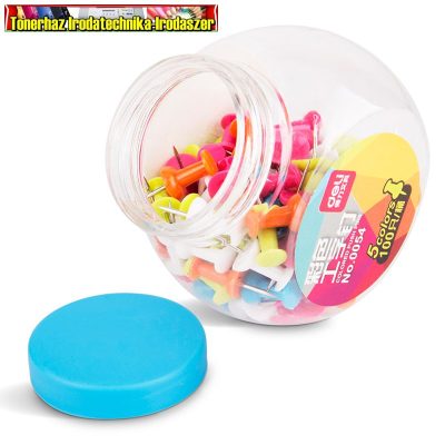 Deli színes térképtű tartóban 100 db/dob No.0054