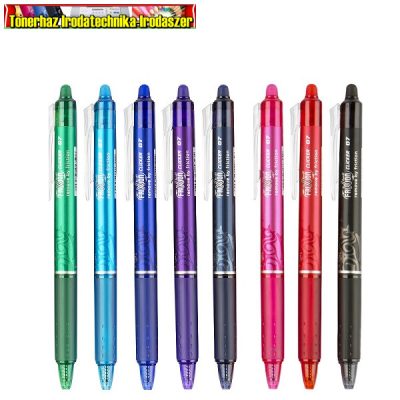 Pilot FriXion Clicker BLRT-FR5 törölhető (radírozható) nyomógombos rollertoll 0,5mm 8 féle színben
