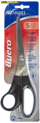 ACME/WESTCOTT BUERO olló irodai 21 cm, fekete
