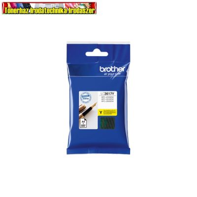 Brother LC3617Y yellow tintapatron eredeti