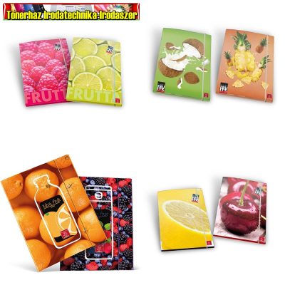 Gumis mappa karton Pigna Fruits A/4