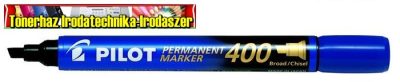PILOT Permanent Marker 400 alkoholos vágott hegyű filc (1,5-4mm) kék