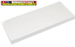 Pincérblokk 14cm x 6,5cm X1cm, fehér