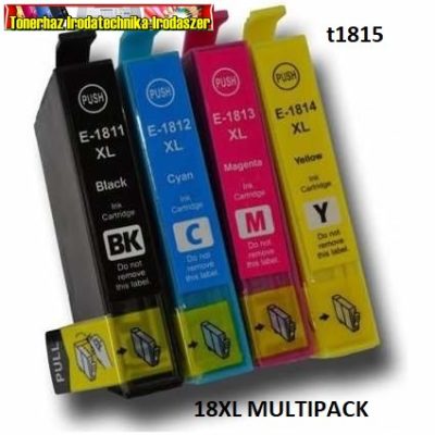 Epson T1816 (T1815) 18XL MULTIPACK utángyártott tintapatronok