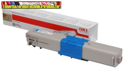 OKI 46508715 EREDETI Lézertoner C332, MC363 nyomtatókhoz, cyan; 1,5K