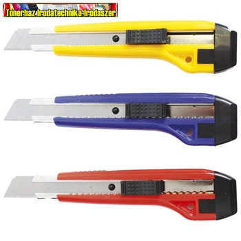 Fornax Pengekés,nagy 18mm, műanyag testű, fém vezetősínnel (snitzer,barkácskés)