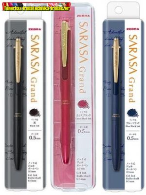 Zebra Sarasa Grand 0,5 mm nyomógombos zseléstoll díszdobozban 