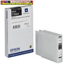 Epson T7551 eredeti BLACK tintapatron 5,5k/100ml 