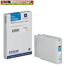 Epson T7552 eredeti cyan tintapatron 4k/39ml 