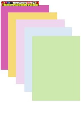 XEROX Symphony közepes mix Másolópapír, színes, A4, 80 g, 5x50 lap, 496L94183