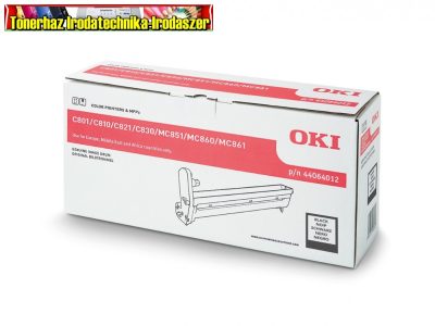 OKI C801 , C810 , C821 , C830 , MC851 , MC860 , MC861 DOBEGYSÉG (DRUM) BLACK (EREDETI) 20K 44064012