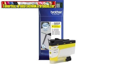 Brother eredeti LC3237Y yellow tintapatron 1,5k
