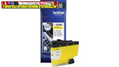 Brother eredeti LC3239XL YELLOW tintapatron 5k