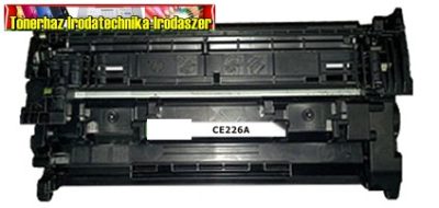 Utángyártott CF226A Toner Black 3,1k No.26A HP nyomtatóhoz