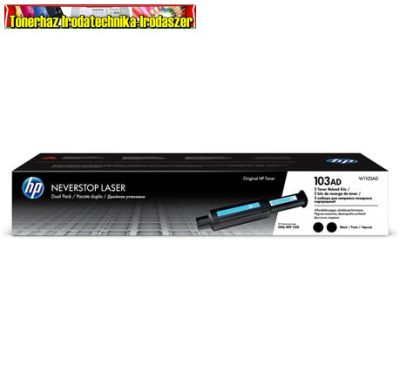 HP W1103AD NEVERSTOP TONER RELOAD KIT pack (2db W1103A) 2x2,5K
