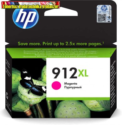 Hp 912XL magenta (3YL82AE) eredeti tintapatron