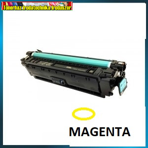Utángyártott CF363A Lézertoner 508A MAGENTA 5k HP nyomtatóhoz
