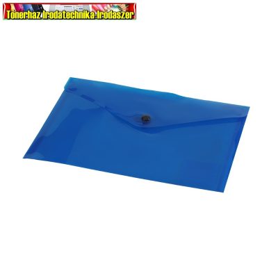 Irattartó tasak A5 PP kék patentos