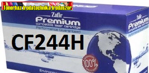 Utángyártott 44AX Zafir Prémium CF244AX(CF244H, CF244X) nagy töltet black toner 1,6K HP nyomtatóhoz