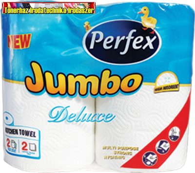 Perfex Jumbo Deluxe kéztörlő papír (törlőpapír) 2tek/cs