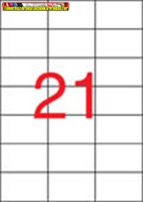 Apli Etikett (öntapadós címke), univerzális, 70x42,4 mm, APLI, (2100 etikett/csomag) (03136)