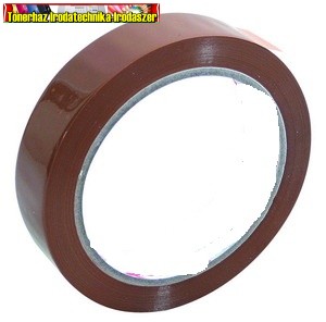 Ragasztószalag 25mmx66m HAVANNA BARNA (25x66)