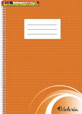 Spirálfüzet A/4 70 lap Victoria Francia kockás (A4)